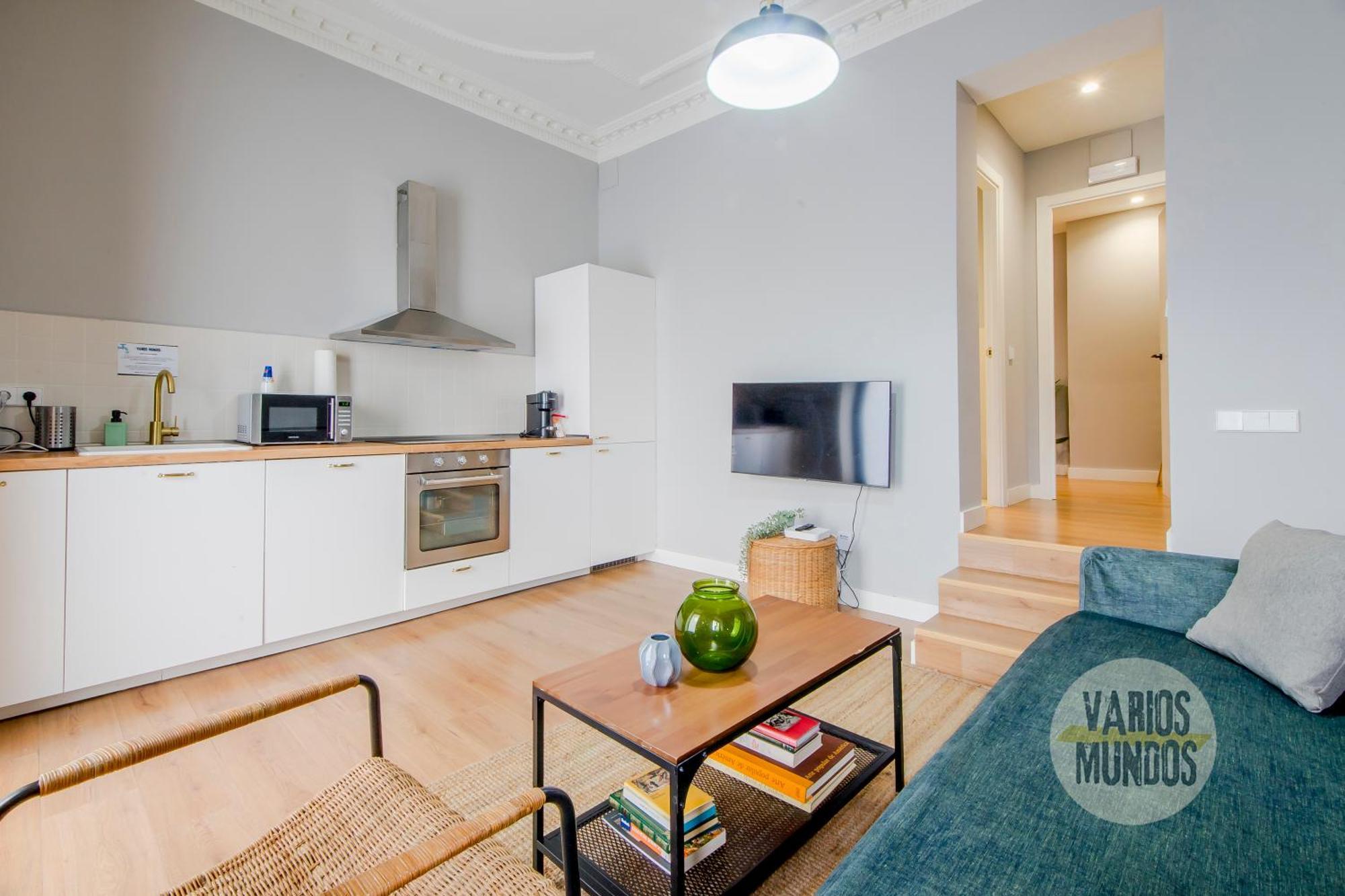 Modern Apt & Cool Interior Design A 20 Metros Del Retiro E1 Madrid Exteriör bild